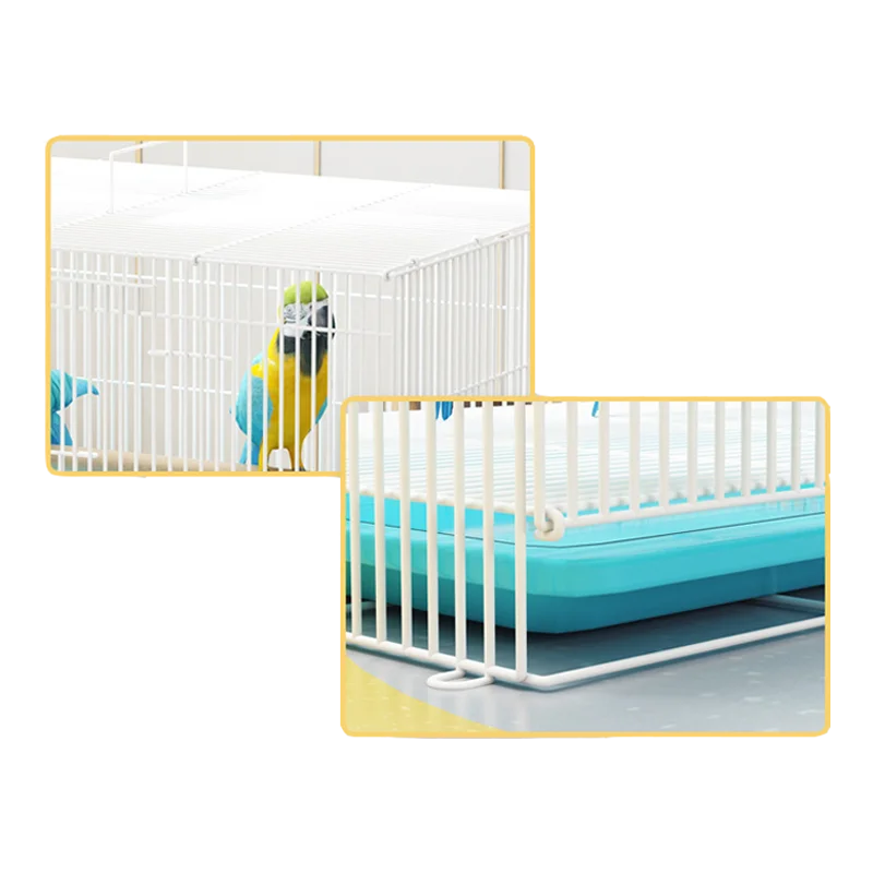 Factory Direct Sale of Large Oversized Strong Foldable Metal Parrot Bird Cage