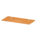 100% One-Piece Adjustable Solid Bamboo Standard Countertop Dining Tabletop Desk Table Top Only for Standing Desk Home Office