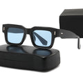 YTSFY3688 Custom Wholesale Sophisticated UV400 Blue Frame Square PC Sunglasses