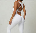 Hot-selling Women One Piece Jumpsuit Yoga Sleeveless Running Training Sports Bodysuit Gym Fitness Sets