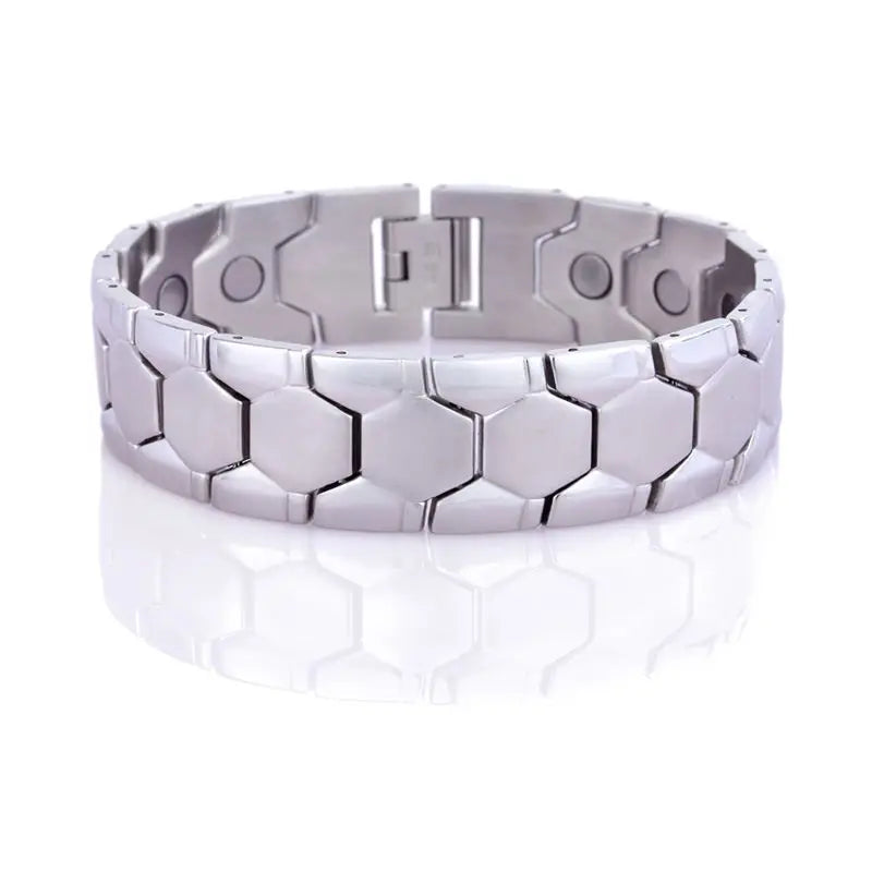 KALEN Japanese Stainless Steel Blood Pressure Bracelet Treatment Titanium Magnetic Bracelet