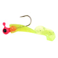 Wholesale SO018 0.9g 7pcs/bag Artificial Baits Big Eyes Round Jig Head Soft Plastic Fishing Lures with Hook
