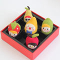 2026 Colorful DIY Wool Felt Folk Art Craft Supplies Set 3D Fruit Shape Doll Toy Environmental Educational Easy Beginners Needle