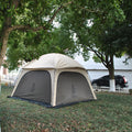 High Quality 6-Person Luxury Dome Tent Sunproof Glamping Family Tent with 4 Doors Big Luxury Tent with High Comfort Convenience