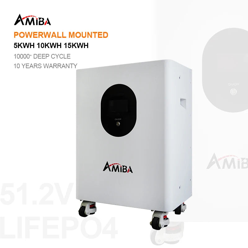 5kw 10kw 20kw 30kw 50kw Lifepo4 Whole House Battery Powerwall Mounted 48v 51.2v Lithium Solar Energy Storage System Battery
