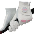 Wholesale Custom Logo Women Golf Gloves Leather Left Hand Fit Right Handed Golfer All Weather Durable Grip With Best Price