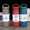 Vacuum Flask & Thermoses Travel Mug Smart Water Bottle 350/500ML Travel Coffee Mugs With Handle