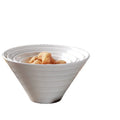 Wholesale Unbreakable Restaurant Dinnerware Noodle Serving 8.5 Inch White Melamine Salad Bowl