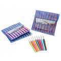 9PCS/SET New Knitting Tool Crochet Hook Set TPR Silicone Aluminum Crochet Hook With PVC Bag