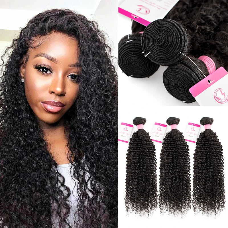 CLJhair Wholesale Cambodian 24 Inch Free Sample Tight Kid  Kinky Curly Bundles