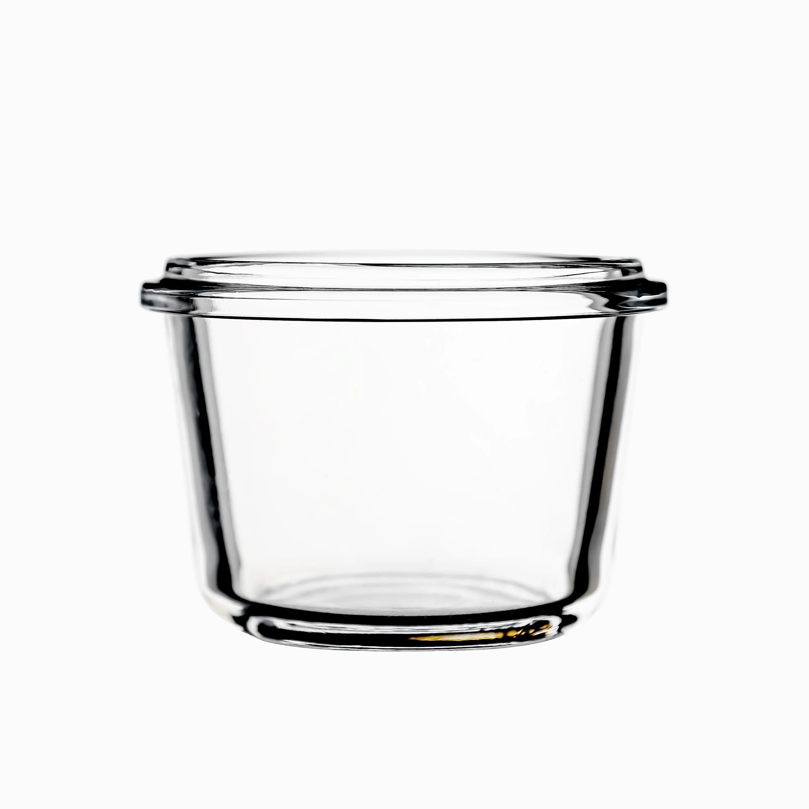 Glass Candy Dessert and Salad Bowls with Lid Minimalist Design Eco-Friendly Kitchen Accessory