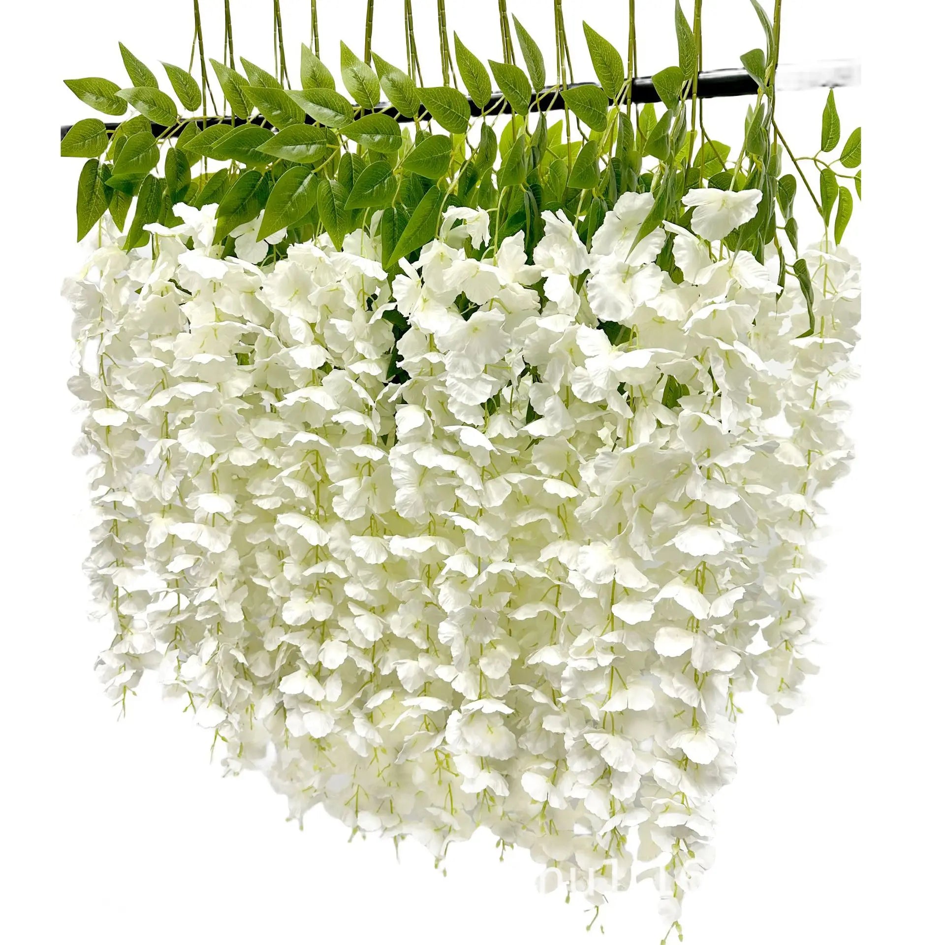JCF271 Wholesale Artificial Fake Wisteria Vine Silk Hanging Garland Simulation Wisteria Flower Vine for Wedding Home Decor