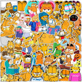 50Pcs Classic Cartoon Cats Graffiti Decorative Stickers Label for Luggage Laptop Guitar Scrapbook Skateboard Waterproof Sticker