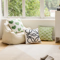 Amity Manufacturer WholesaleModern Home Decorative Square Throw Pillow Cover Modern Polyester Embroidery Cushion Cover