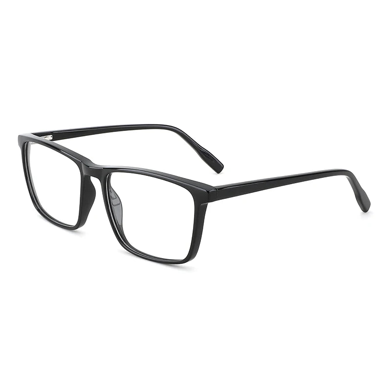 Fashion Clear Transparent Computer Glasses Frame Anti Blue Light Eyewear Blocking Optical Acetate Glasses Frame