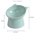 Cute Plastic Pet Supplies Cat Bowl Pet Cat Feeder Pet Food Dish Water Bowl