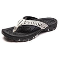 Men's Summer Winter Outdoor Leather Slip-On Anti-Slip Sandals Soft Thick Sole MD+TPR Sole Slippers