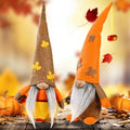 Wholesale Fall Harvest Festival Pumpkin Maple Leaf Fabric Decoration 42x9x6cm for Home Thanksgiving Rudolfo