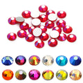 JC Crystal High Quality Flat Back Glass Rhinestones Non Hot Fix Nail Art Rhinestones Crystal Flat Back Rhinestones Bulk