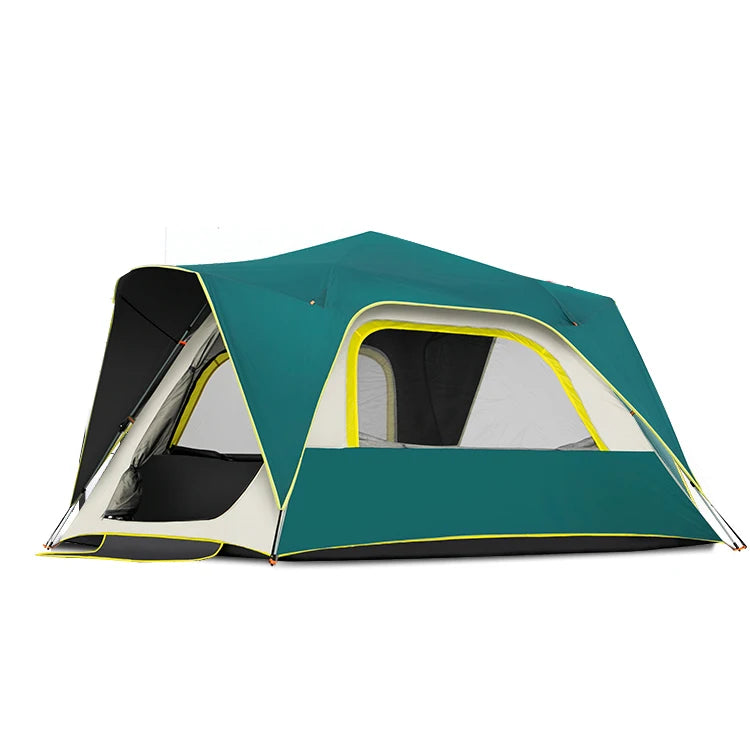Creative Design Outdoor Camping Glamping Foldable Large Family Tent Waterproof Double Layer Custom Oem