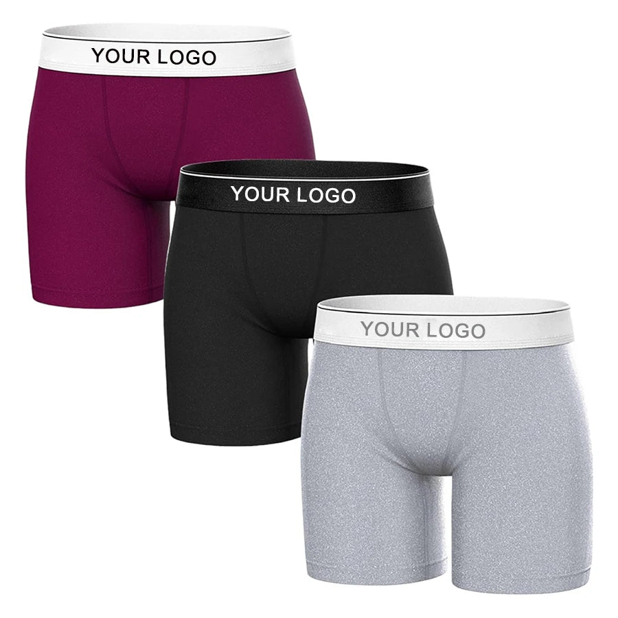 Comfortable Baller 5 Inch Boyshorts Panties Soft Chafing-Free No Roll Inseam Briefs Underwear Womens Boxer