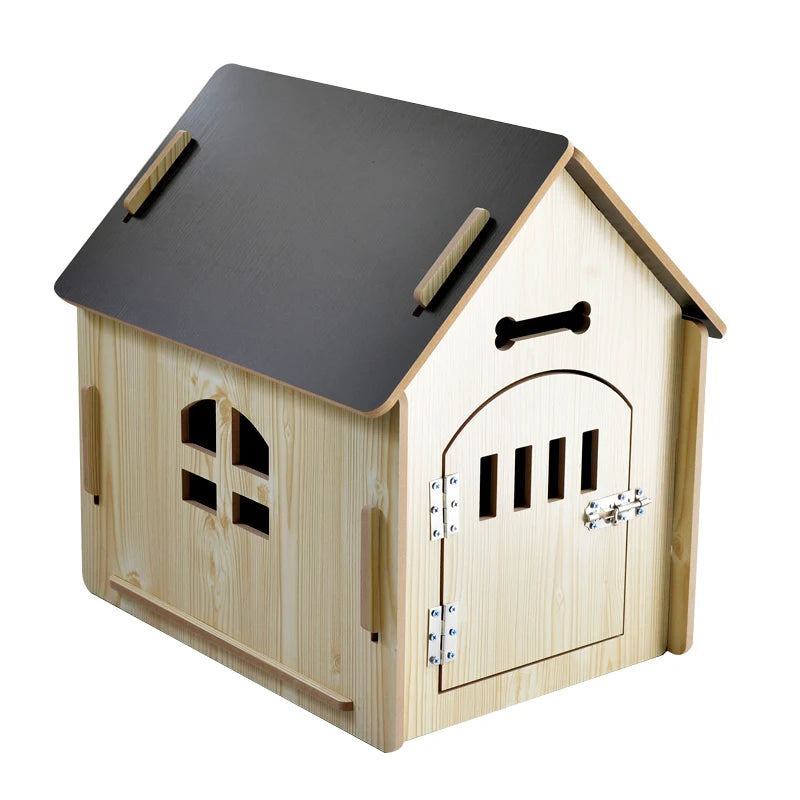Wholesale Manufacturer Hot Sale Wooden House Luxury Pet Home for Cats Dogs