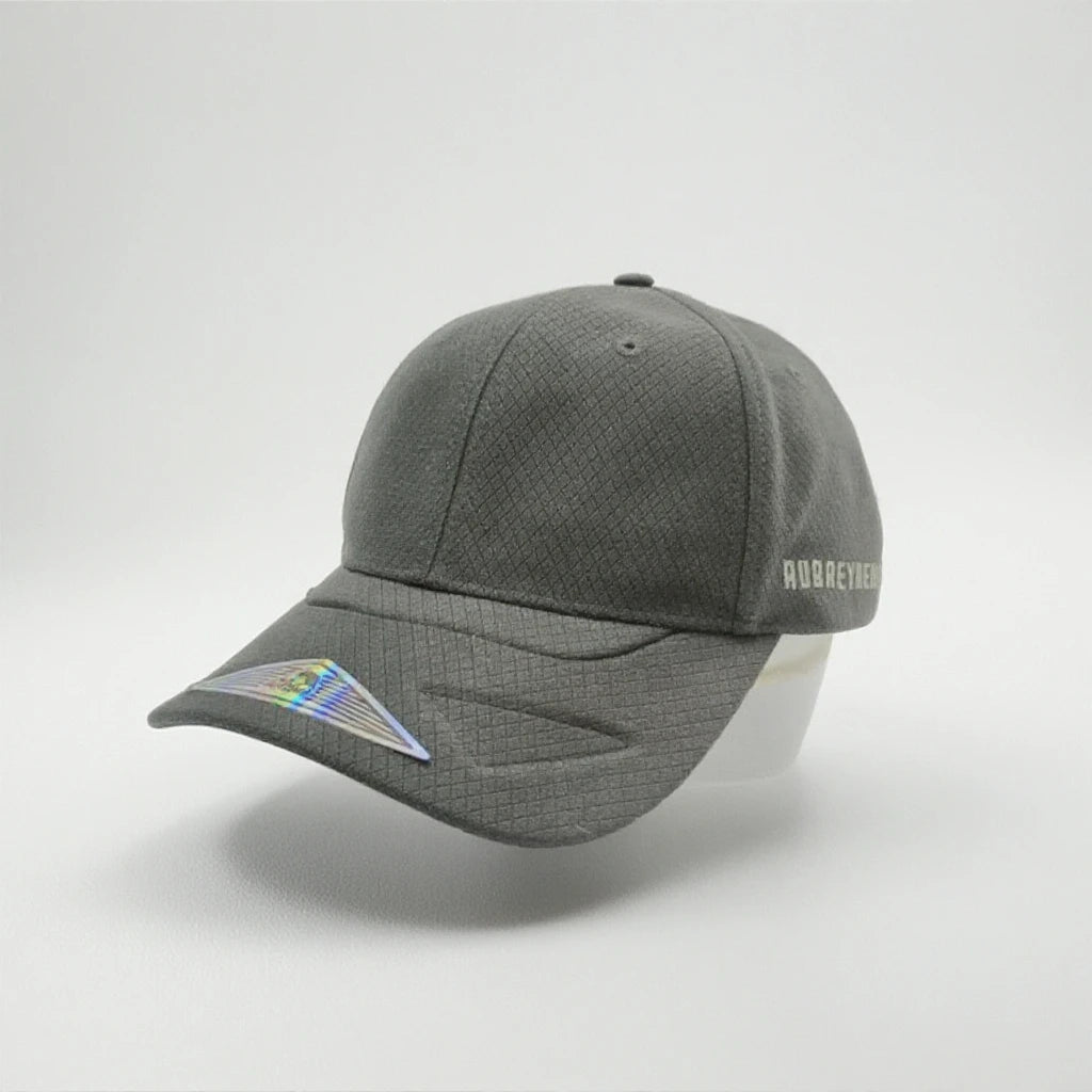 Unisex 6 Panel 100% Polyester Common Dad Hat Soft Structured Crown Custom 3D Embroidered Logo Curved Brim Sporty Image