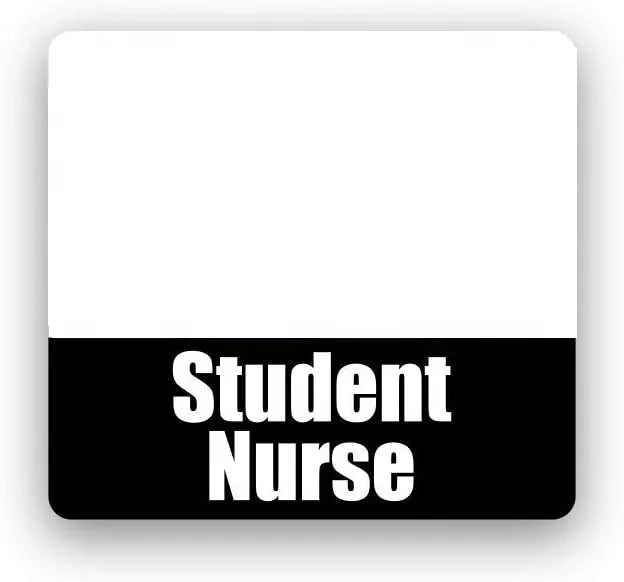 Custom Logo Digital Printing Plastic Hospital Tags Medical Uniforms Black Doctor Nurse Name Badges for Healthcare