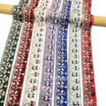 Ethnic Style Gold Thread Embroidery Lace Trimming Collar Sequin Webbing Retro Clothing Accessories