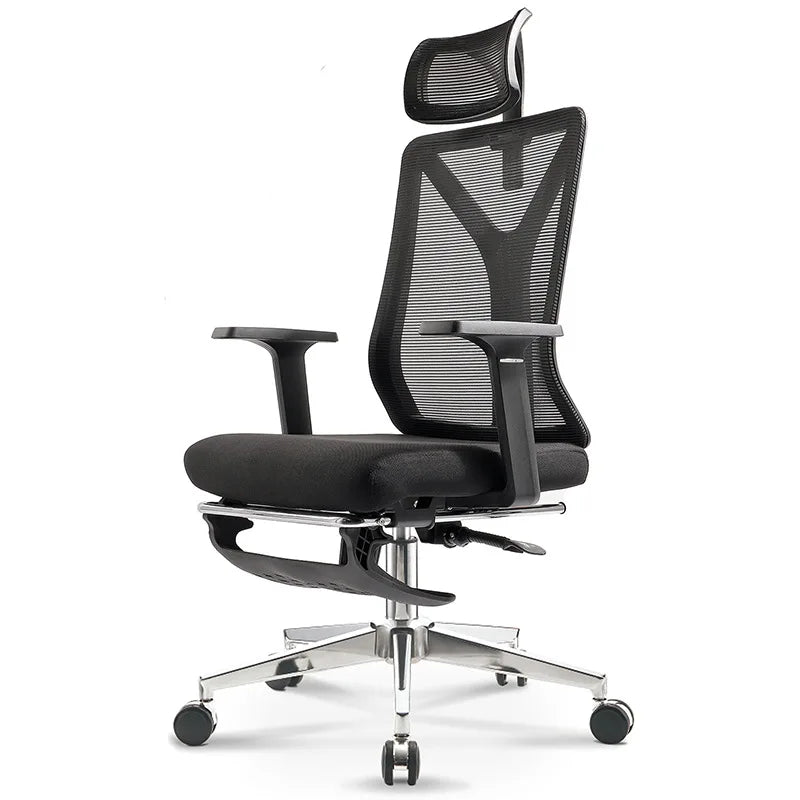 Office Furniture Adjustable Ergonomic Office Chair Contemporary Design Cheap Black Mesh Swivel Chair 360 Degree Rotation Metal