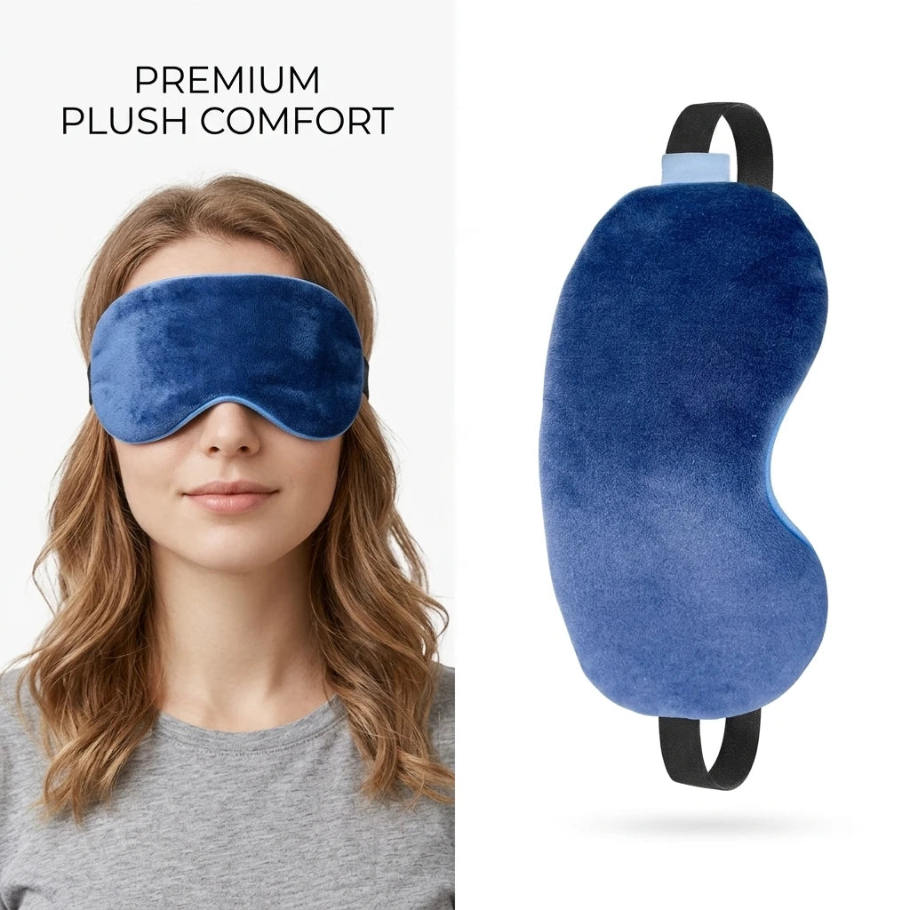 Custom Your Logo Aromatherapy Weighted Sleeping Eye Mask Yoga Eye Pillow with Flaxseed and Lavender Gravity Eye Mask