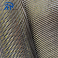 Colored Carbon Fiber Reflect Fabric Blue/Silver 230gsm Twill 3k for Automotive Interiors
