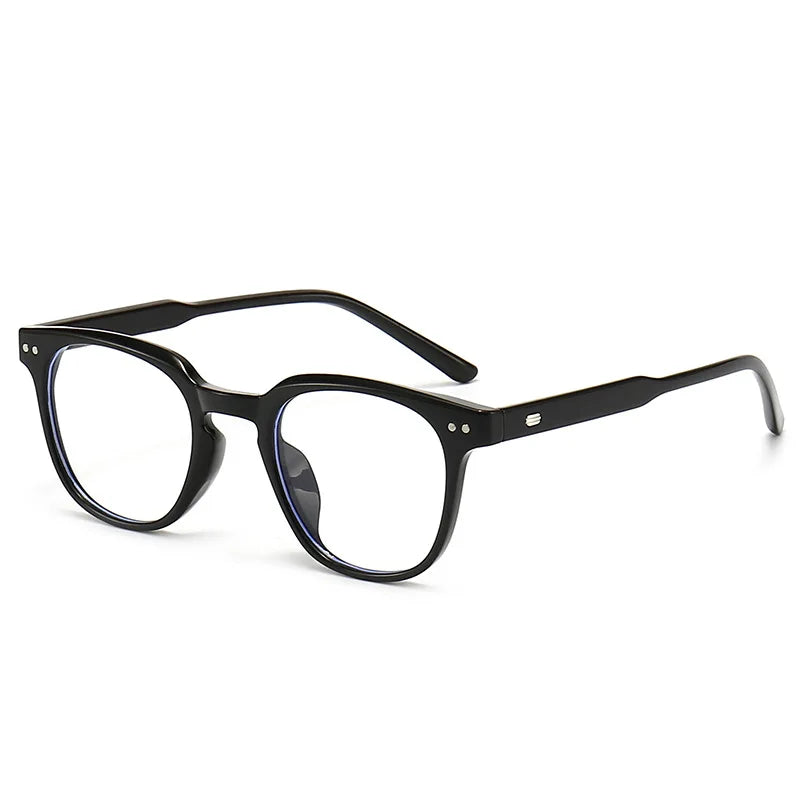 New Fashion Custom logo UV400 Sunglasses Computer METAL HINGE Anti Blue Light Glasses
