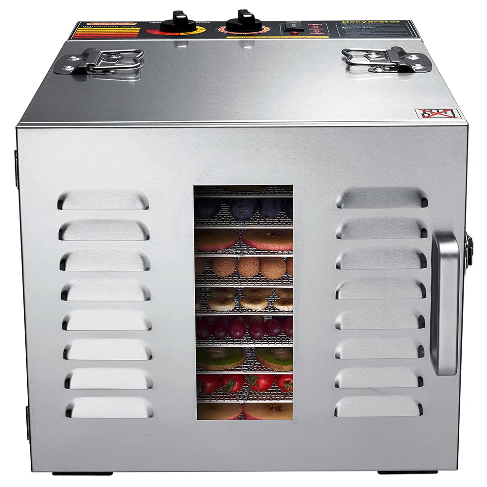 New Promotional 10 Trays Big Power Industrial Food Fruit Dehydrator Multifunctional Flower Dryer Machine Dehydrator