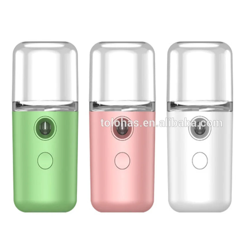 LHS01 Hot Sale Portable Plastic Sprayer Handheld Fogging Nano Beauty Mist Sprayer Skin Care Spray Water Supply Instrument