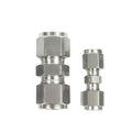 Tube Fitting Stainless Steel 316 Swagelok  Compression Fitting  Straight Union  with Twin Ferrules  Instrument Fitting
