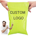 Custom Eco Friendly Printed Pretty 6x9 10x13 12x15.5 14.5 X 19 Beige Shipping Matte Poly Mailer