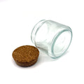 100ml Amber Green clear Bottle Glass Candle Jar with Cork Lid 100ml 4oz Candle Vessel