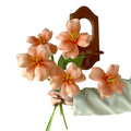 Brownie Openings Tulip Photography Props for Home Decoration Made of Durable PU Material
