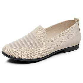 Womens Casual Office Loafers Comfortable Canvas Flat Shoes for Everyday Wear Breathable & Lightweight for Women &ladies