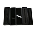 Custom Black Corrugated Gift Pens Storage Case Paper Packaging Box Upscale Sponge Cushion Cardboard Pen Boxes With Logo