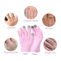 OEM Soft Silicone Moisturizing Gel Gloves Gel Spa Moisture Gloves Natural Exfoliating Glove