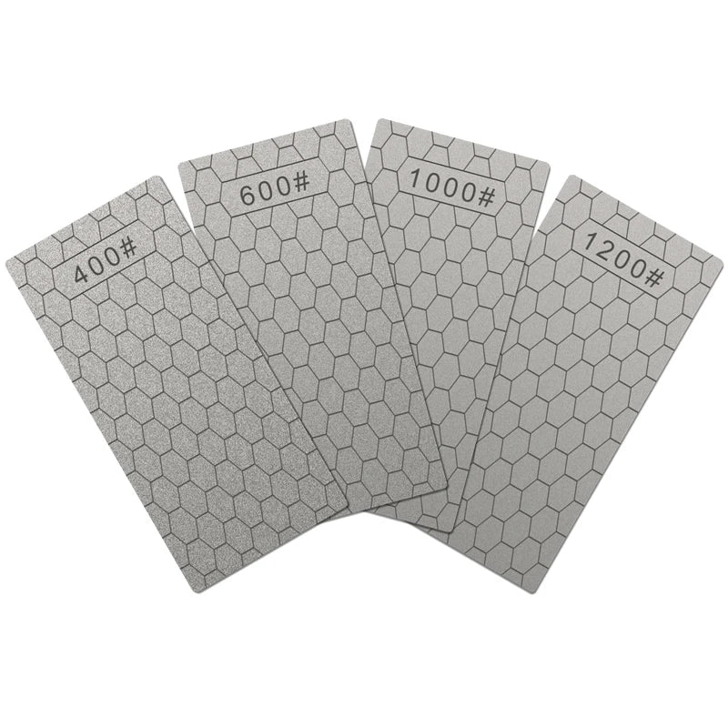 Diamond Sharpening Plates Kitchen Accessories Credit Card Shapenstone Whetstone Tools for Efficient Kitchen Sharpeners