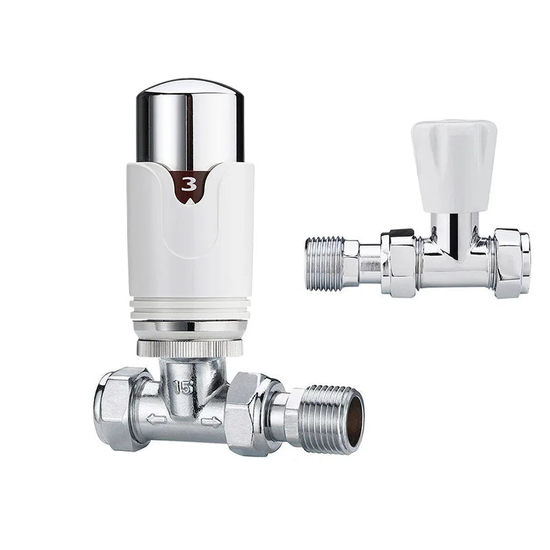 New Semi-plating Floor Heating Radiator Thermostatic Valves