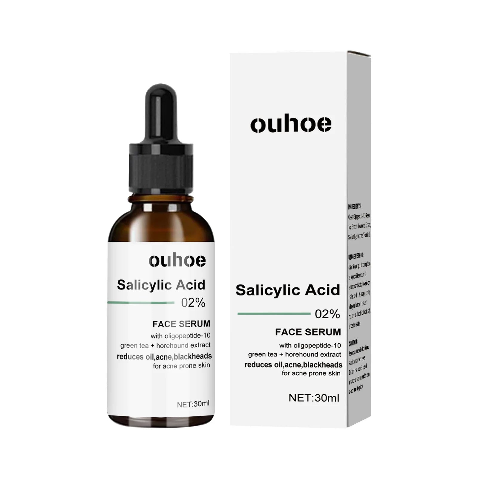 Private Label OUHOE Anti-Aging Face Serum Oil-Control Moisturizing Smoothing Skin Brightening Face Skin Repair