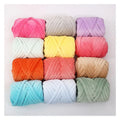 Super Soft Blanket Knitting Chunky Tube Yarn Giant Velvet Tube Yarn for Bag