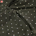 Four-Sided Elastic White Polyester Mesh Colorful Diamond Yarn for Stage Clothing Fashion Fabrics for Lining & Wedding Use