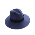 Paper Straw Cowboy Fedora Panama Hat Summer Beach Outdoor Travel Daily Use Wide Brim Sun Protection Checked Pattern Flower