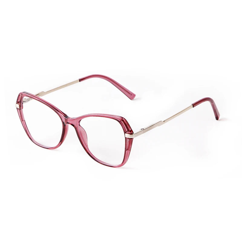 PSTY4147D New Anti-blue Ray Optical Glasses Frame Women Block Blue Light Eyeglasses