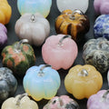 30mm Hot Sale Healing Stones Natural Sodalite Hand Made Carving Pumpkin Shape Stone for Christmas Gifts